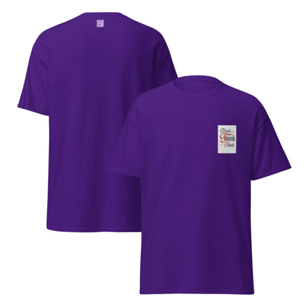 Think, Think, Think - Unisex classic tee - Image 3