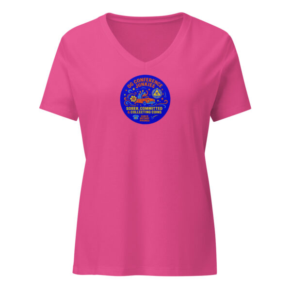 OG conference - Women’s relaxed v-neck t-shirt - Image 5