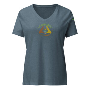 Language of the Heart- Women’s relaxed v-neck t-shirt
